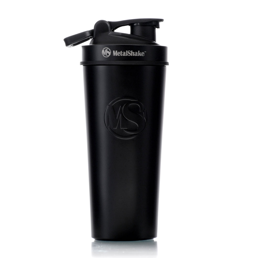 SHAKER 900ml By METALSHAKE - BLACK STEEL