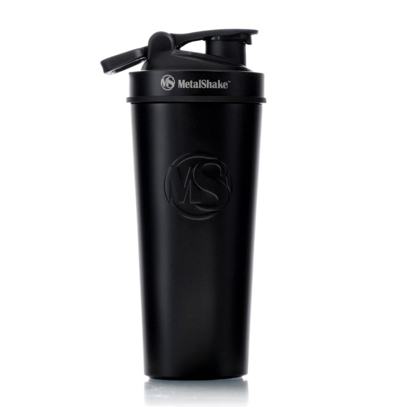 SHAKER 900ml By METALSHAKE - BLACK STEEL