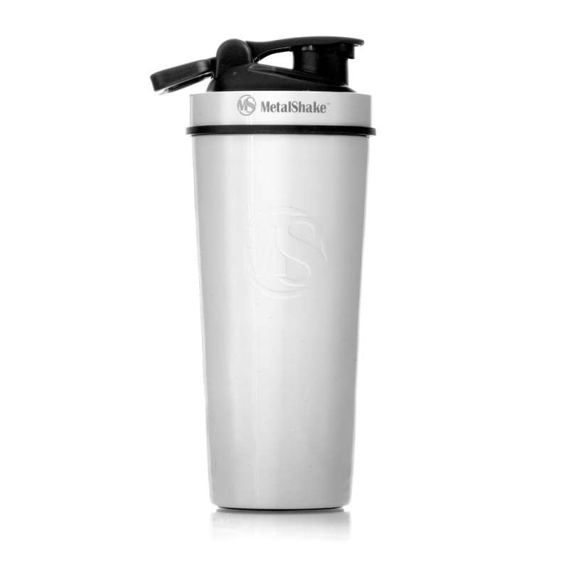 SHAKER 900ml By METALSHAKE - PEARL WHITE