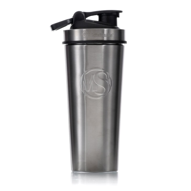 SHAKER 900ml By METALSHAKE - SILVER STEEL