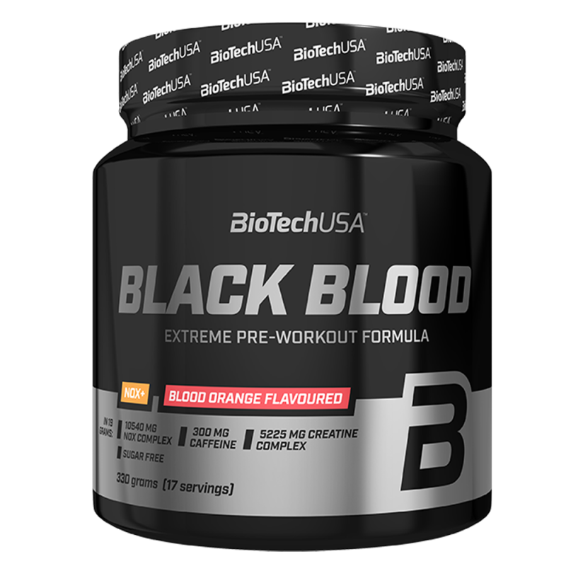 Black Blood NOX 330gr (BIOTECH USA) - Tropical Fruit