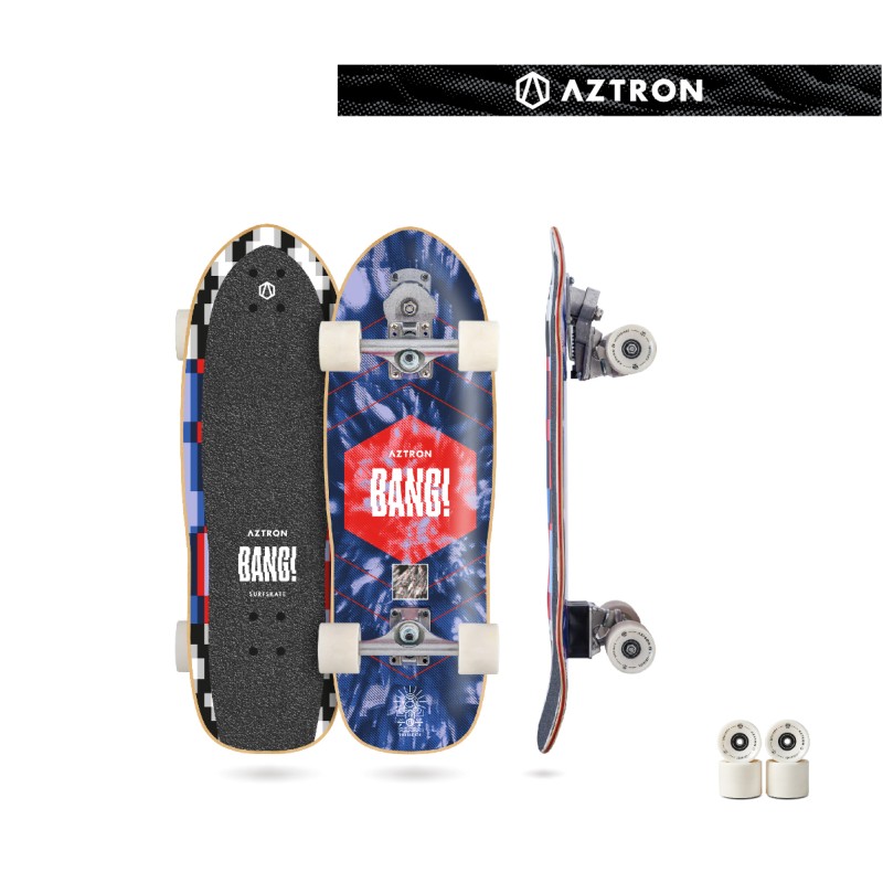 Surfskate / Skateboard BANG 29" By Aztron®