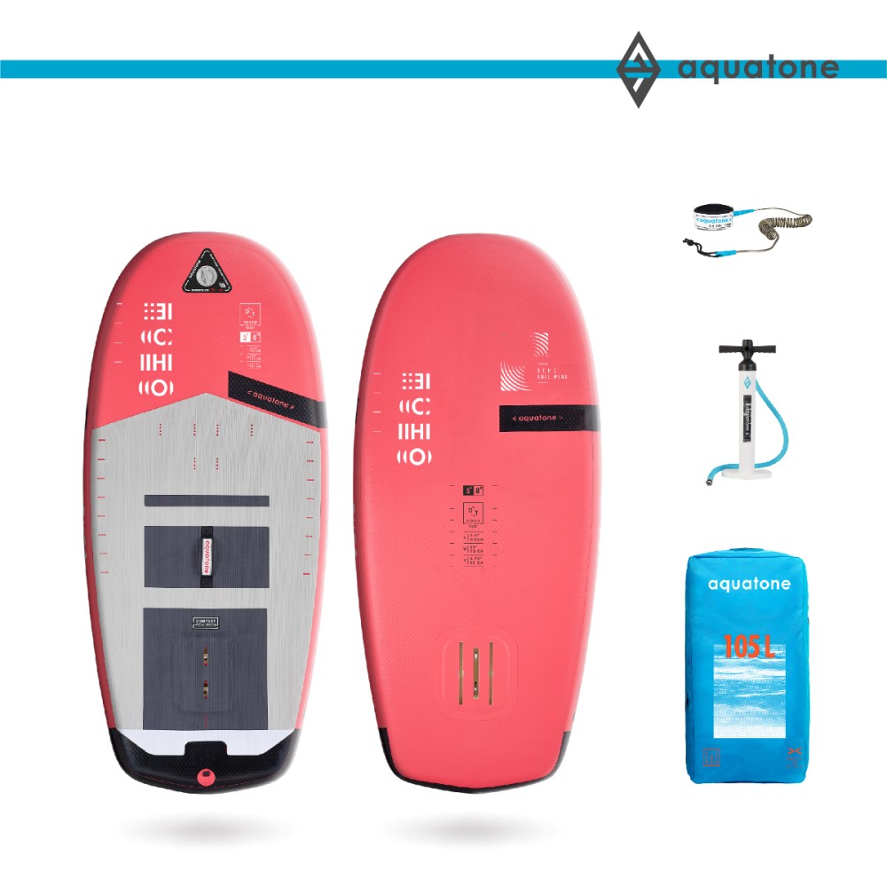 ECHO FOIL BOARD 5'8" AQUATONE