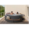 MSpa Wicker Open Storage Unit - for round Spa