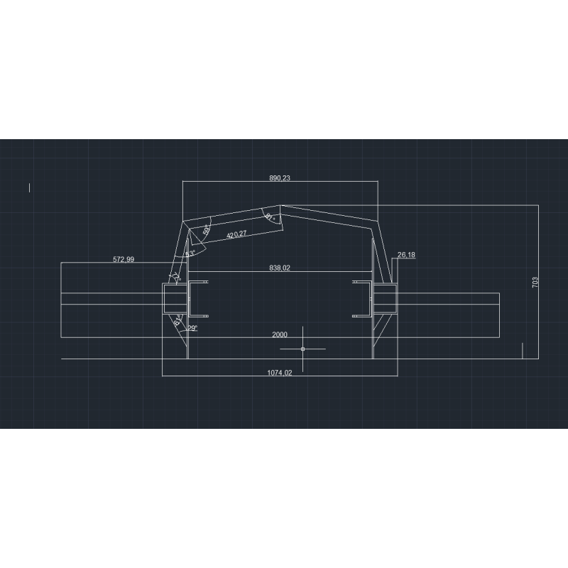 Μπάρα Deadlift / Open Hex Trap BAR (Viking)