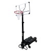 VIKING Foldable Pro Hoop Αναδιπλούμενη μπασκέτα  με βάση και ρυθμιζόμενο ύψος 130-305 εκ.